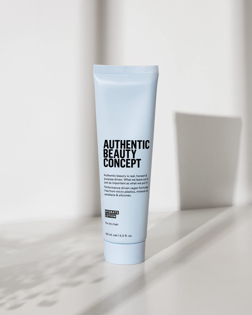 Authentic Beauty Concept Hydrate Lotion provides slip for easy detangling and combing