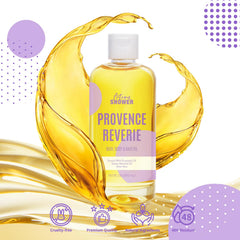 Autumn Shower multiuse oil works on hair and body for hydration.