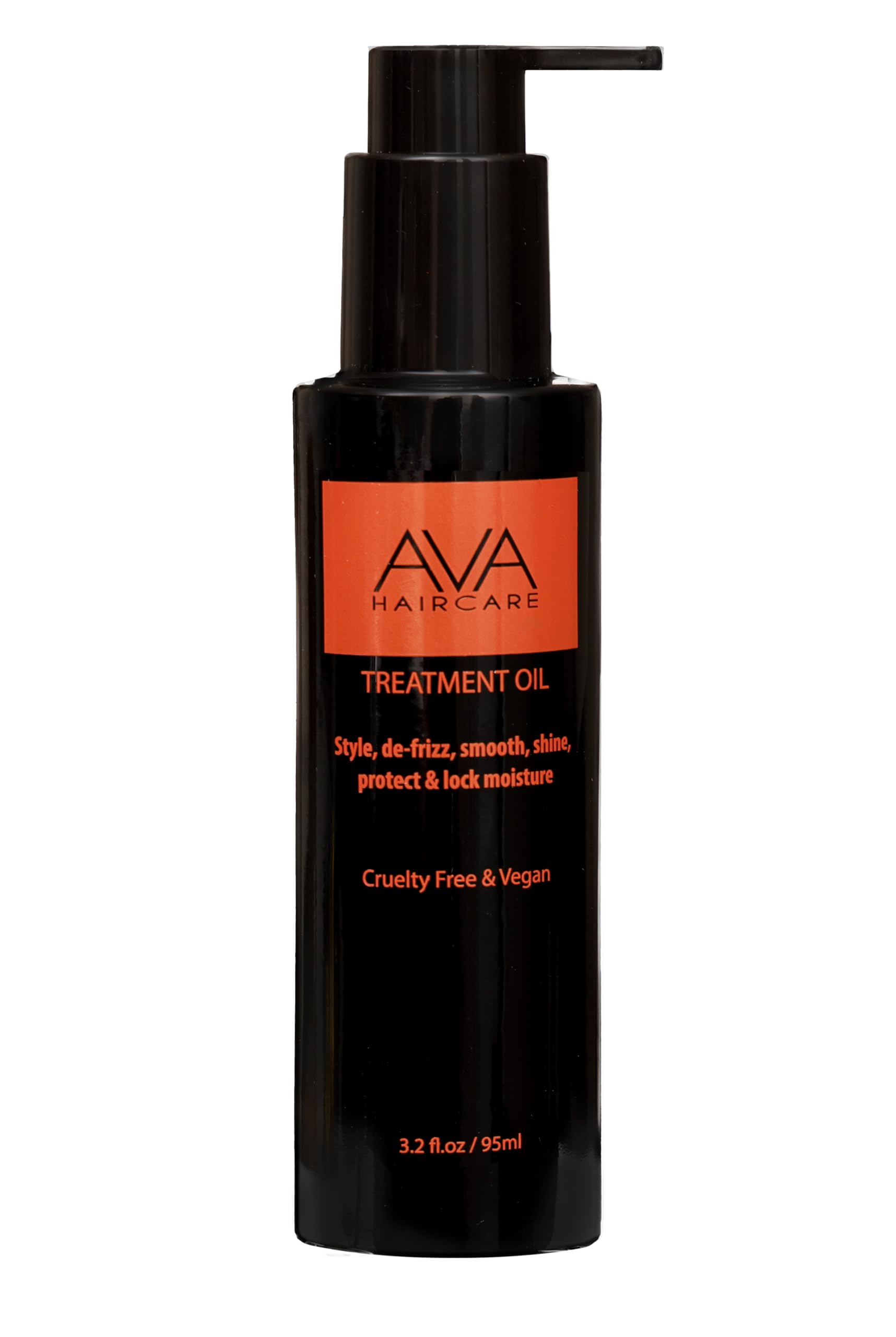 Ava Haircare Protective Oil Treatment bottle for nourishing shine and frizz control.