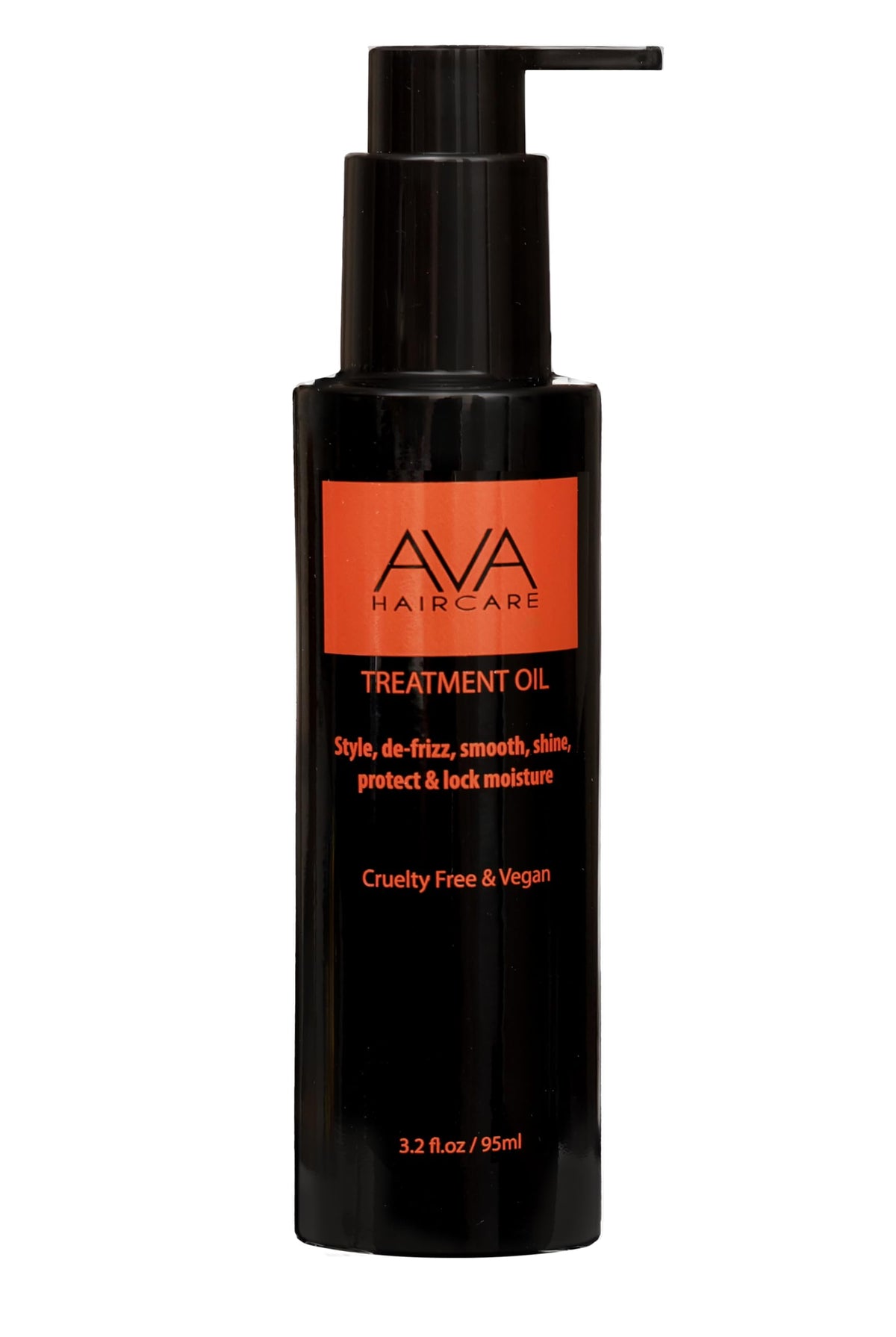 Ava Haircare Protective Oil Treatment bottle for nourishing shine and frizz control.