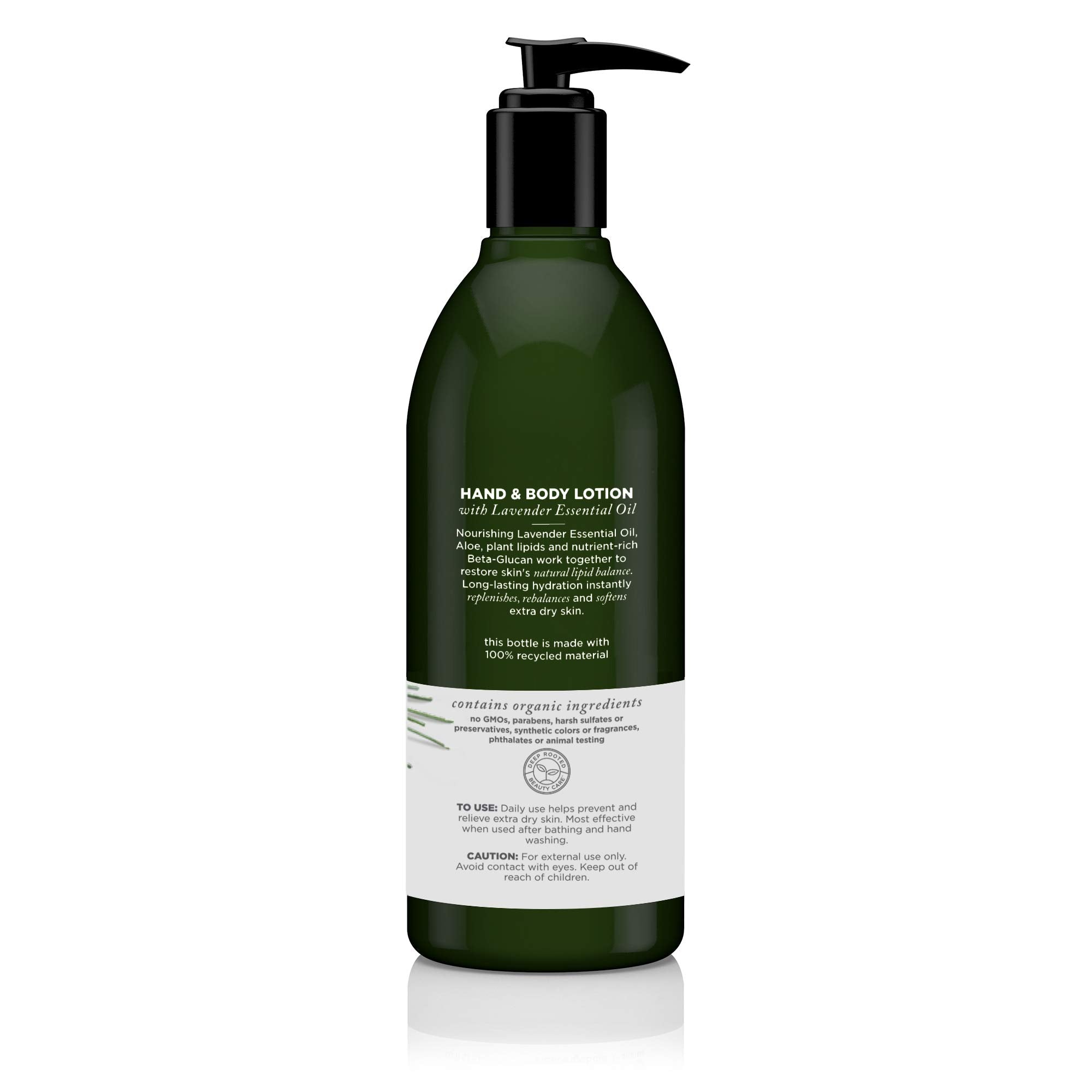 Avalon Organics Nourishing Lavender Lotion texture close-up shows creamy moisture