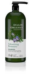 Avalon Organics Rosemary Shampoo bottle with rosemary scent for a refreshing cleanse
