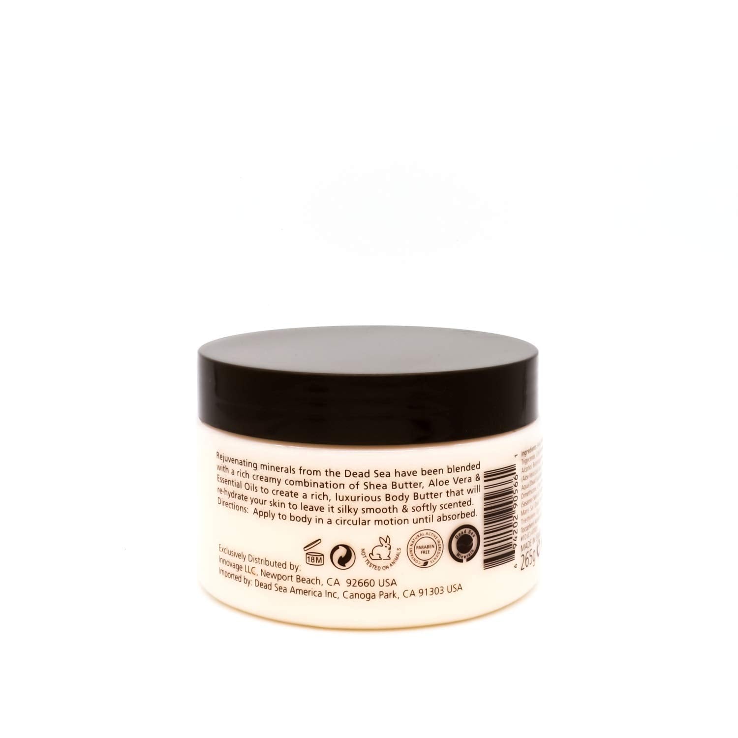 Avani Shea butter ingredients graphic emphasizing nourishing components
