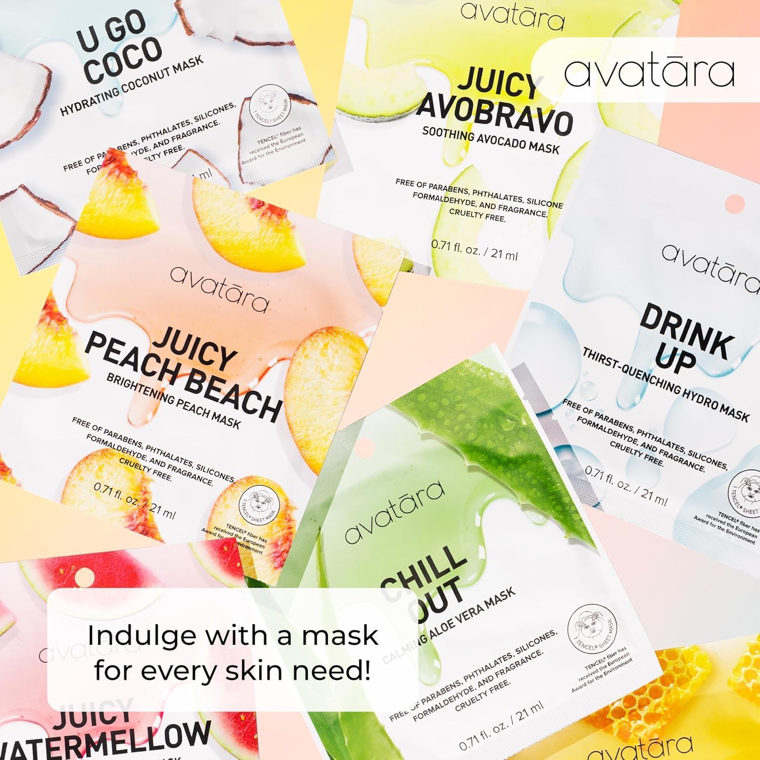 Avatara All-Stars friends glow session promotes sharing easy skincare moments.