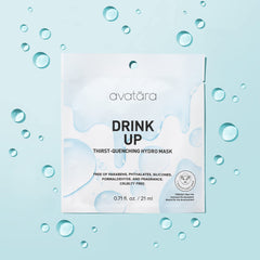 Avatara Drink Up packaging and box presentation for premium skincare.