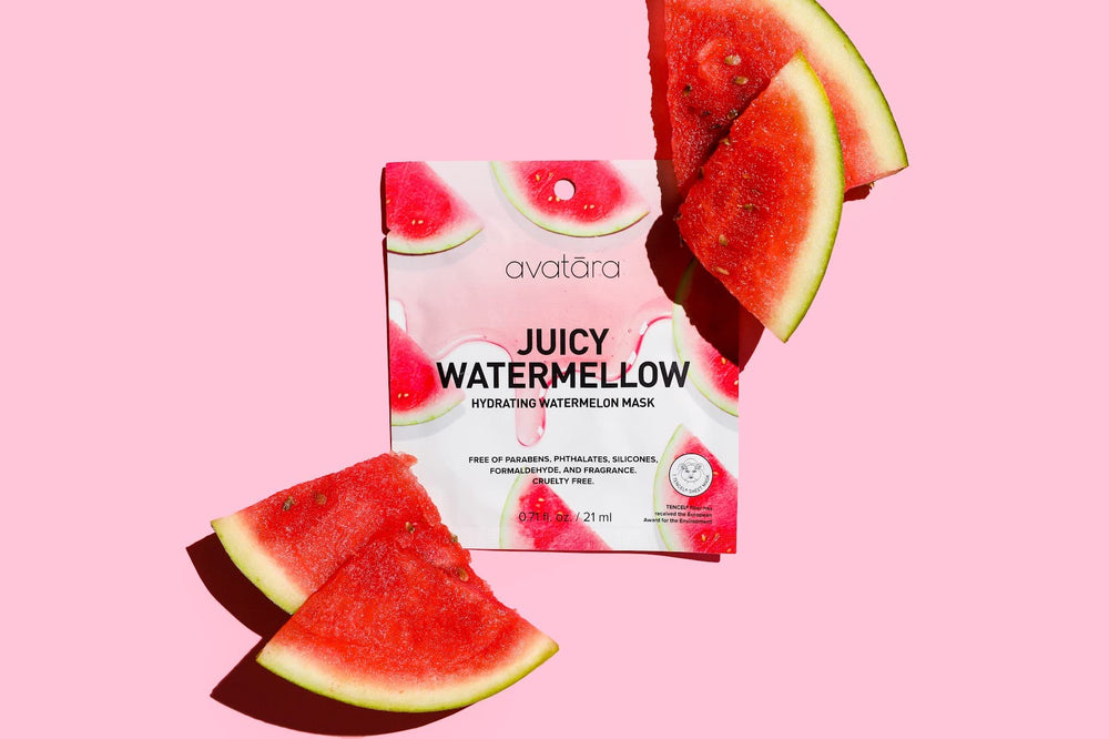 Avatara Juicy Watermellow with hyaluronic acid delivering hydration for plump skin