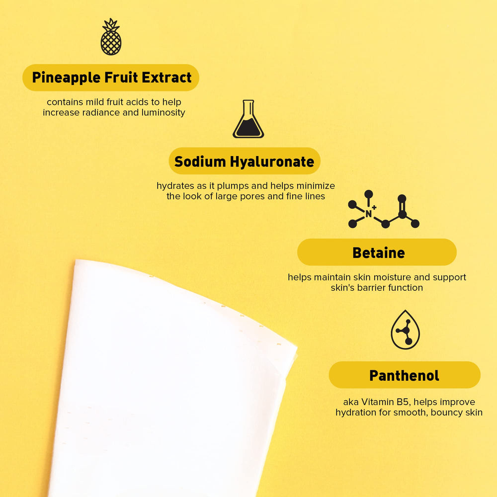 Avatara Juicy Pineappy tencel fiber sheet ensures gentle, breathable comfort during use.