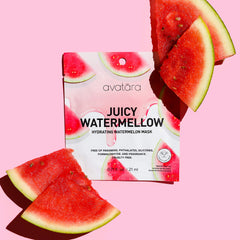 Avatara Juicy Watermellow mask with hyaluronic acid for plump skin