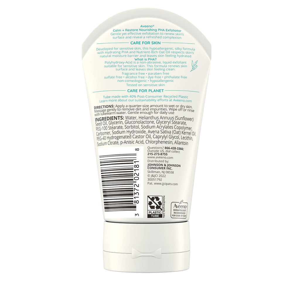 Bottle with label emphasizes dermatologist-recommended, non-irritating care for sensitive complexions.