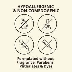 Aveeno hypoallergenic packaging suggests gentle cleansing for daily use.