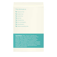 Relaxed morning skincare routine with oat gel moisturizer
