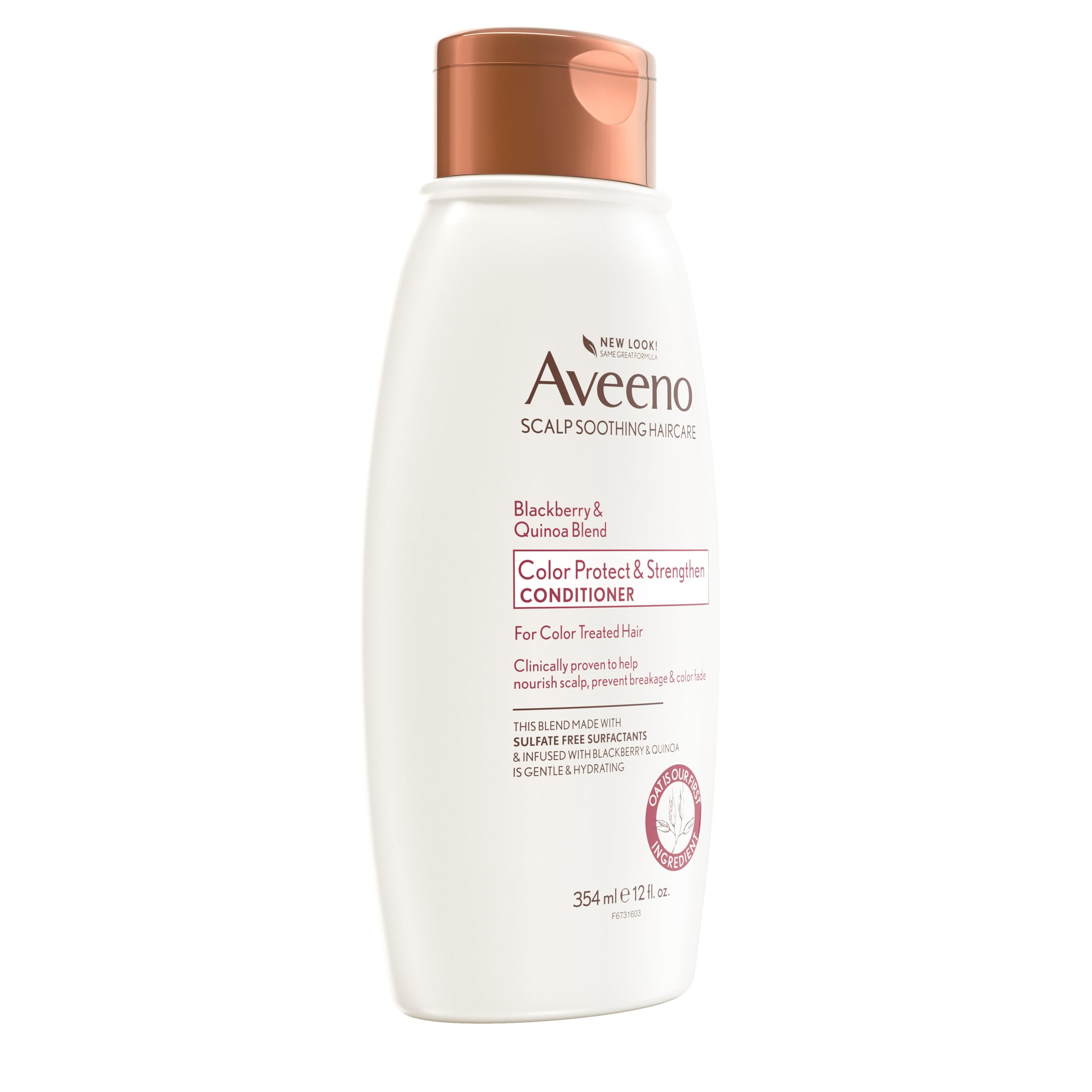 Oats first-ingredient emphasis on Aveeno formula