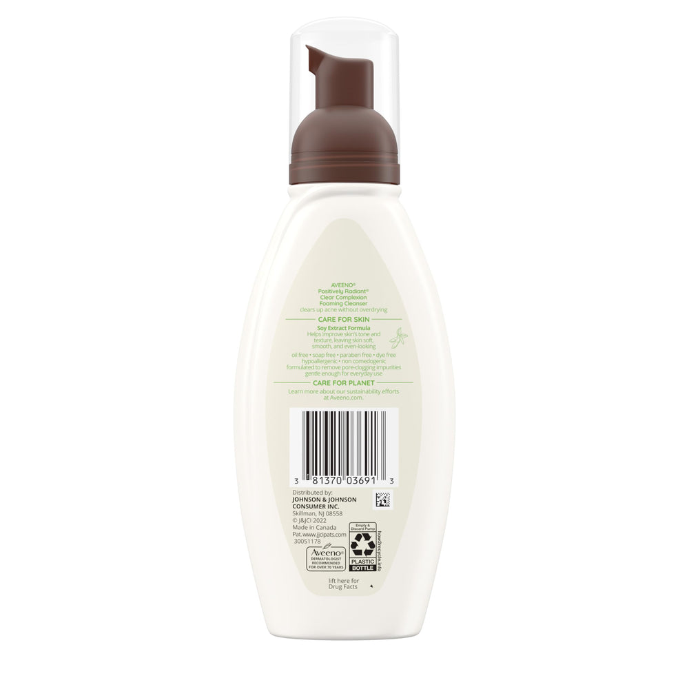 Aveeno Skin tone and texture may appear more even after continued use.
