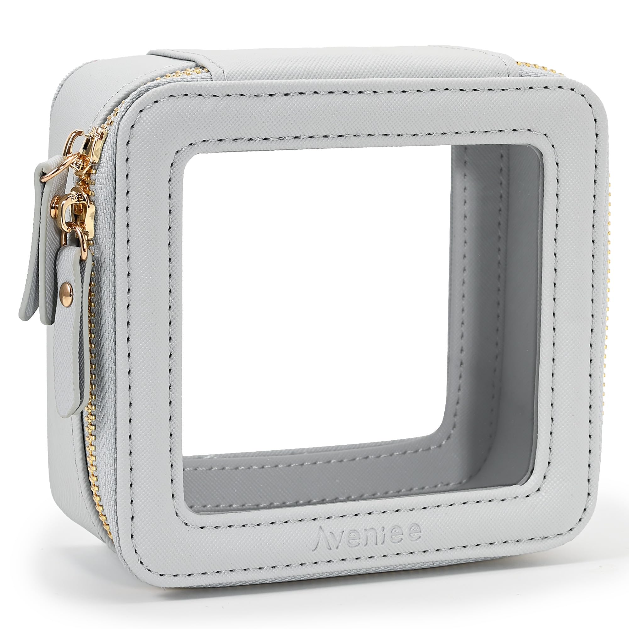 Aveniee Clear Makeup Bag Small for TSA checks and easy access