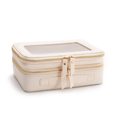 Aveniee TSA-approved toiletry bag for easy security checks.