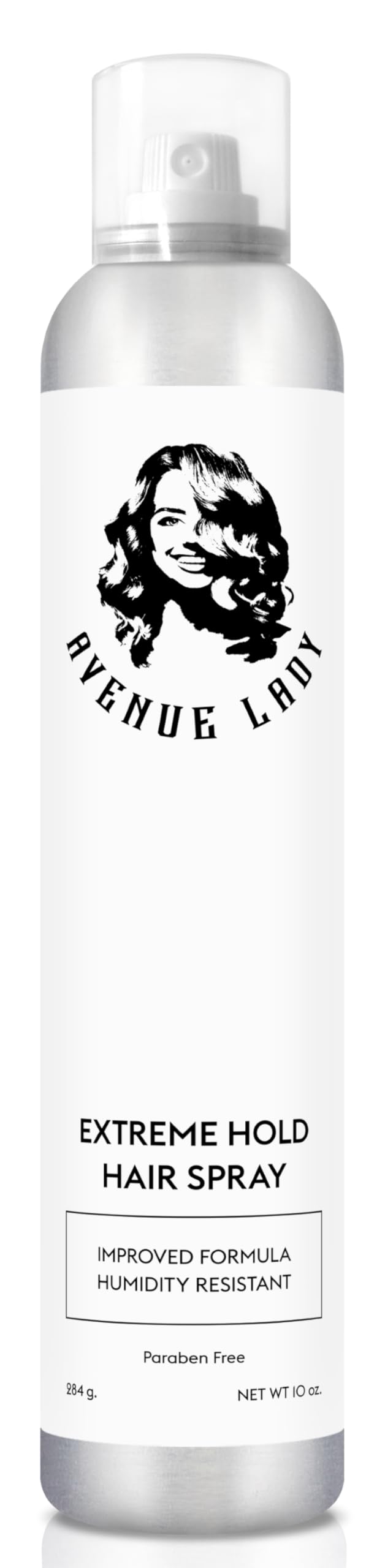 Avenue Man Extreme Hold spray bottle for durable, quick-dry styling