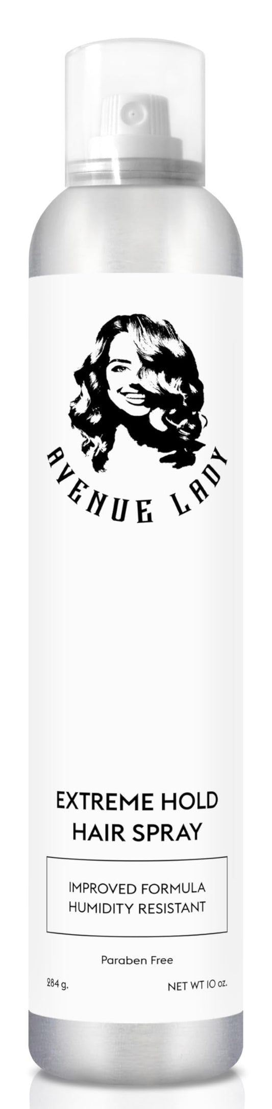 Avenue Man Extreme Hold spray bottle for durable, quick-dry styling
