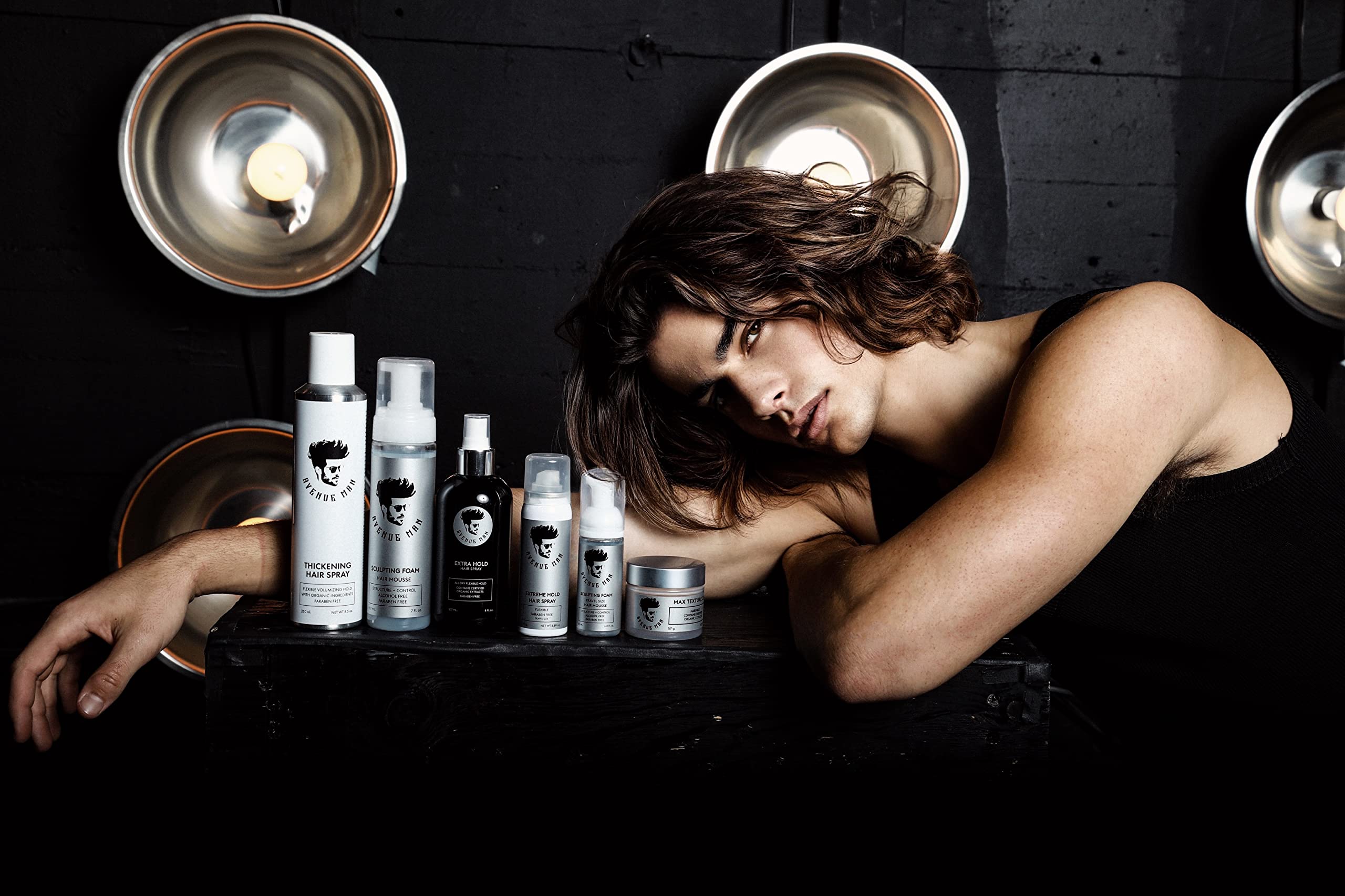 Product box signals premium barber-grade performance from Avenue Man.