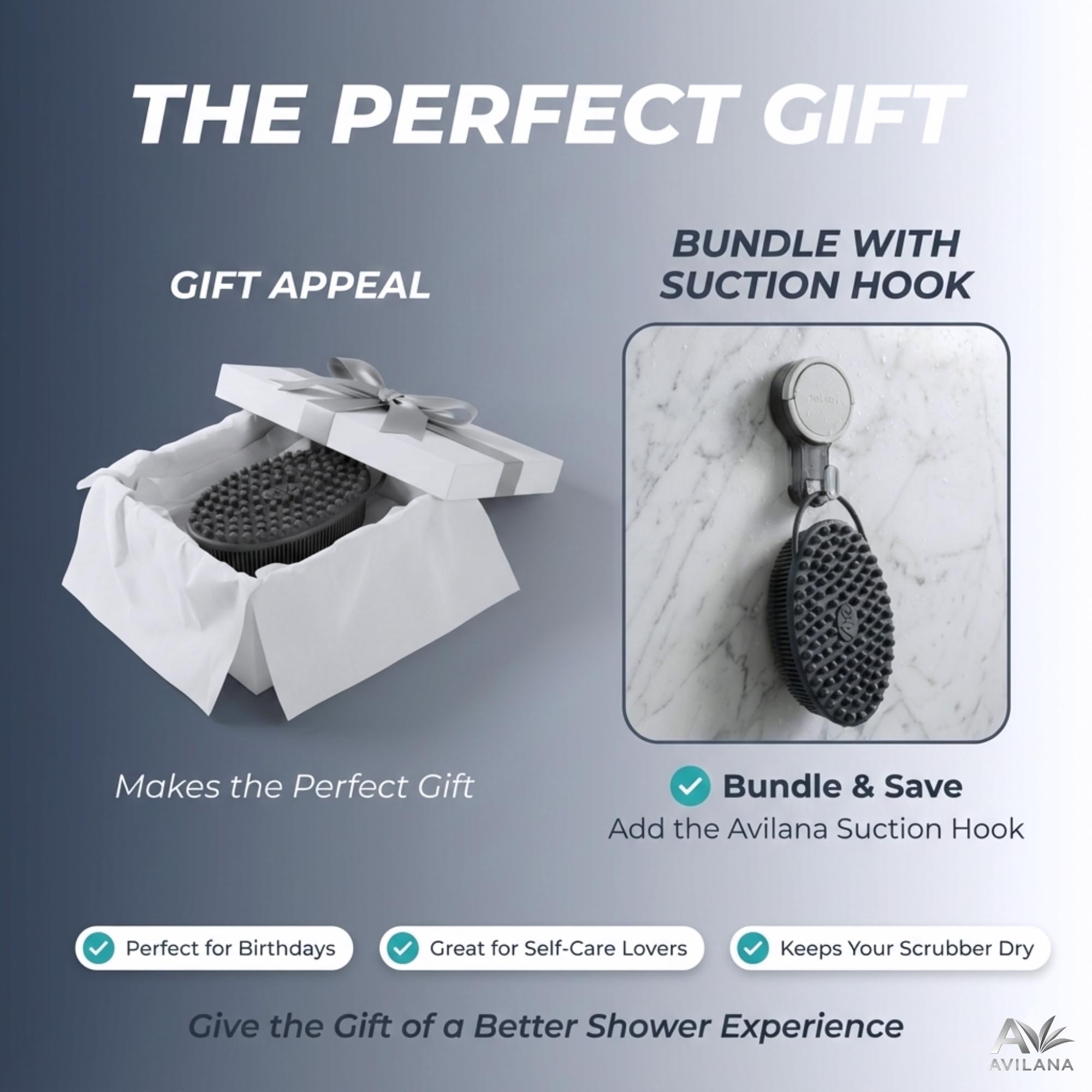Avilana eco-friendly reusable silicone scrubber reduces waste