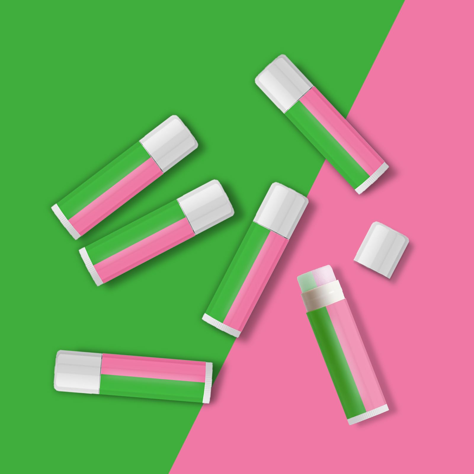 AVIINEN Witch Lip Balm close-up, glossy two-tone hues.