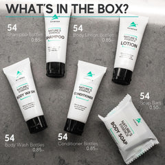 Avistar hotel body lotion bulk set providing lasting hydration for guests
