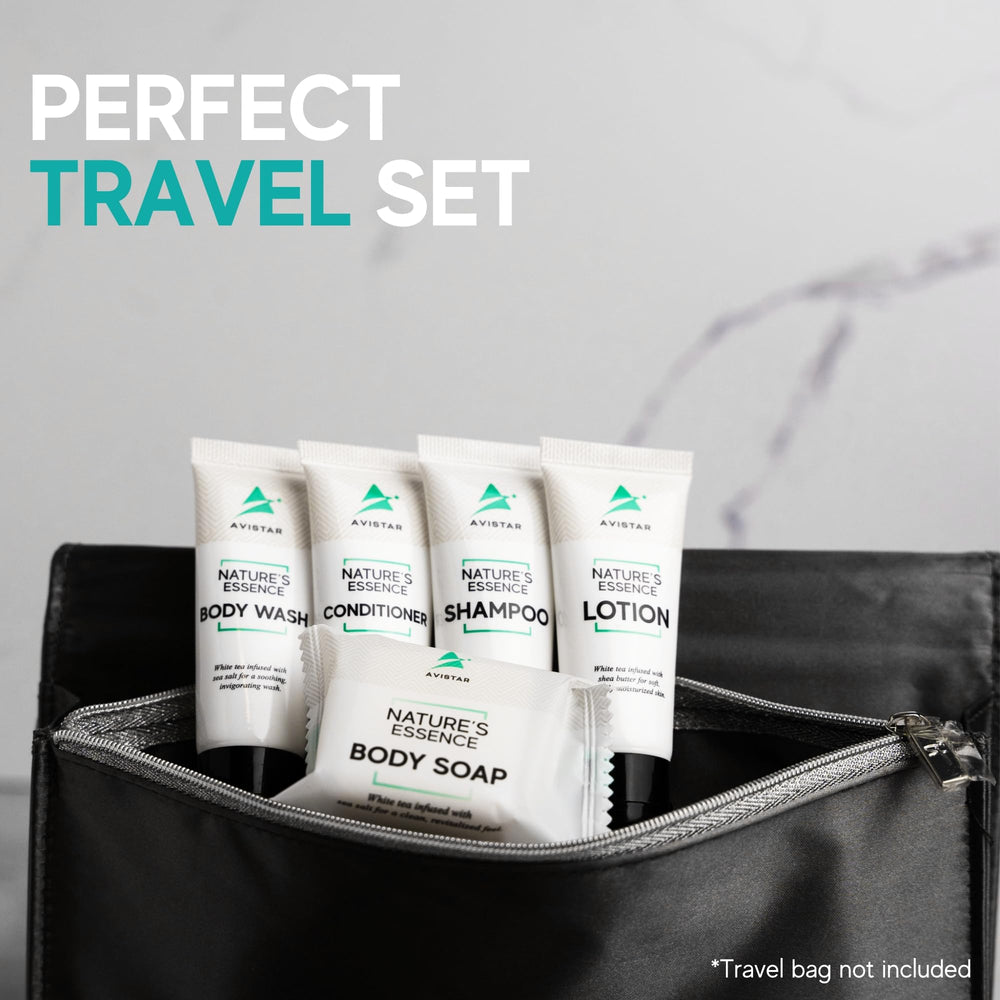 Avistar hotel body wash bulk set with gentle formula for sensitive skin