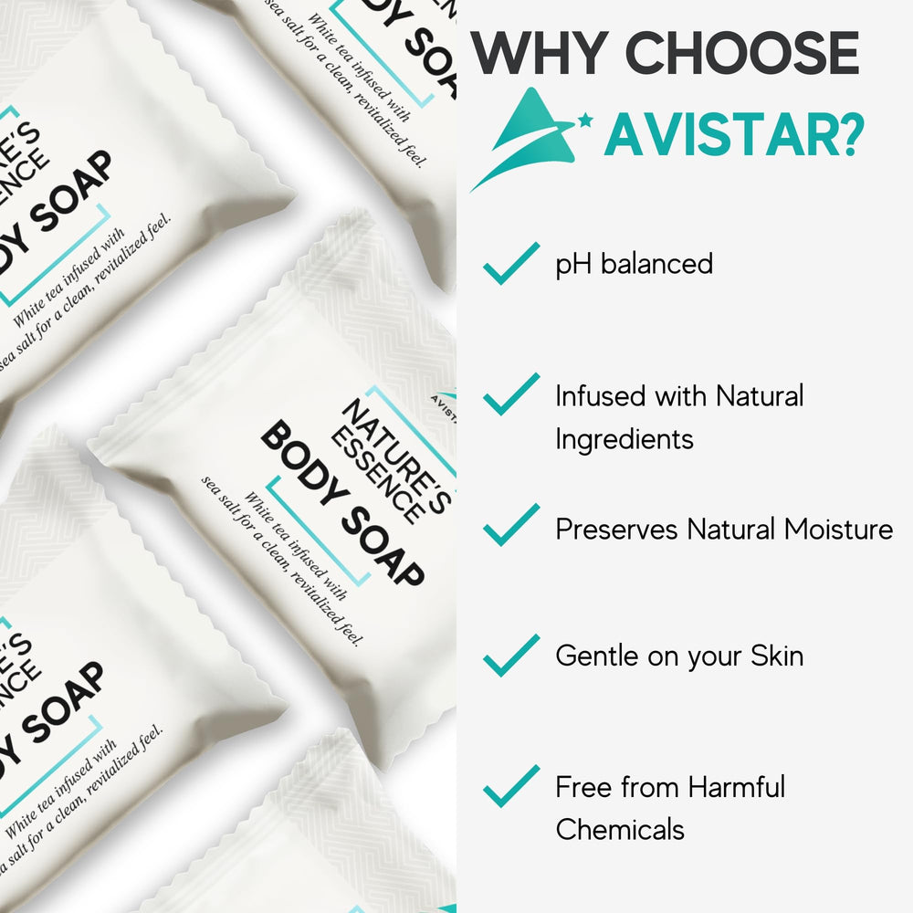 Avistar value-pack hotel soap bulk for cost-efficient amenities