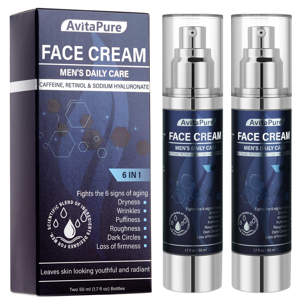 AVITAPURE 6-in-1 face cream pump application for fast absorption