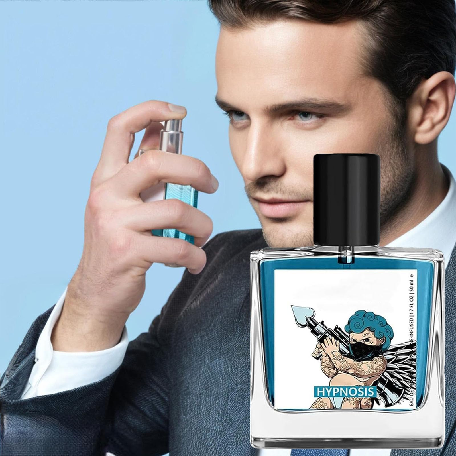 Avitorry Hypnosis 2.0 bottle closeup highlighting premium pheromone-infused scent.