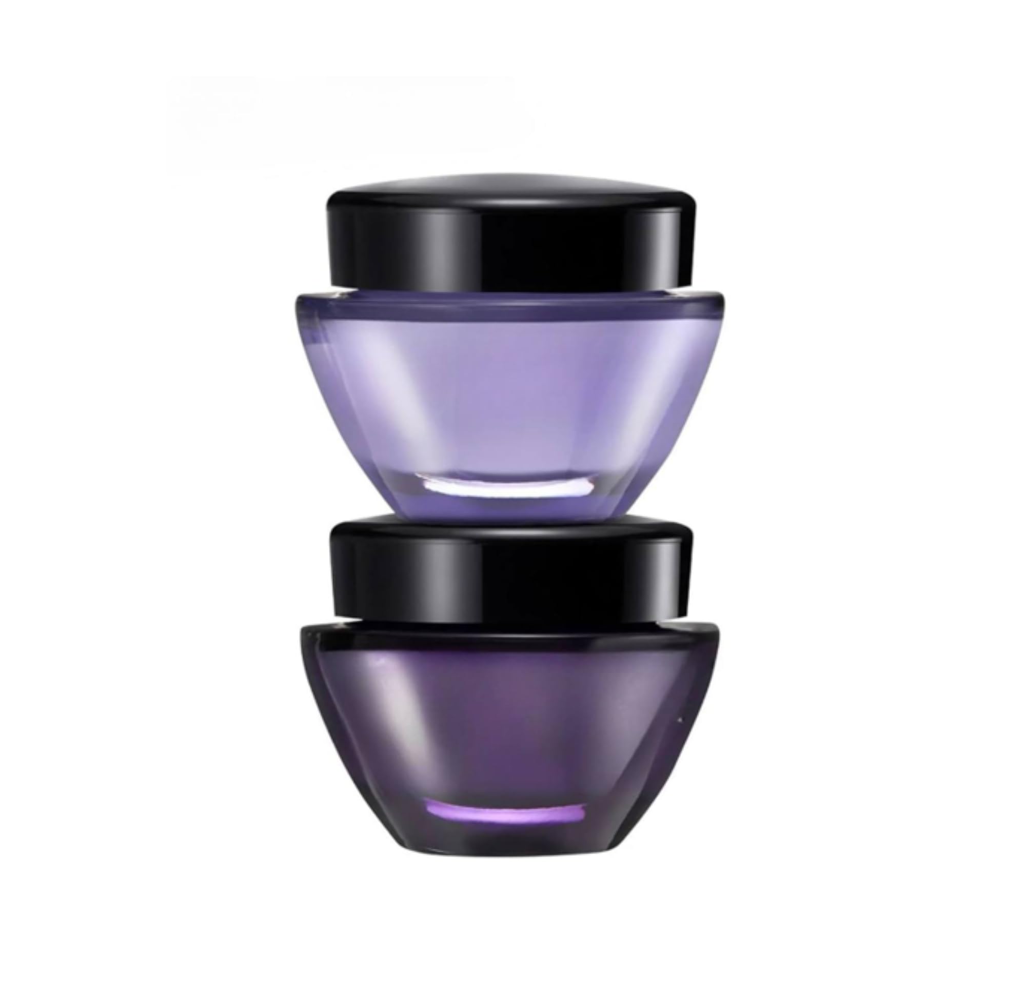 AVON Anew Platinum Day and Night Cream set on a vanity, promoting youthful radiance and hydration.