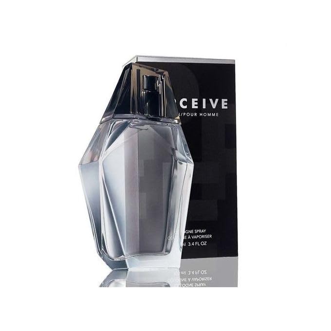 Avon Perceive cedarwood base provides warmth and masculine depth.