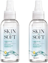 AVON Skin So Soft Original Dry Oil Spray two-pack bottles for smooth skin
