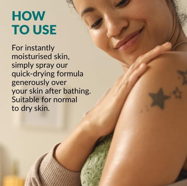 AVON Skin So Soft Original Dry Oil Spray quickly absorbs on skin