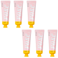 AVRYBEAUTY Rose Water Shea Butter Lotion Set with rose scent for refreshed skin.