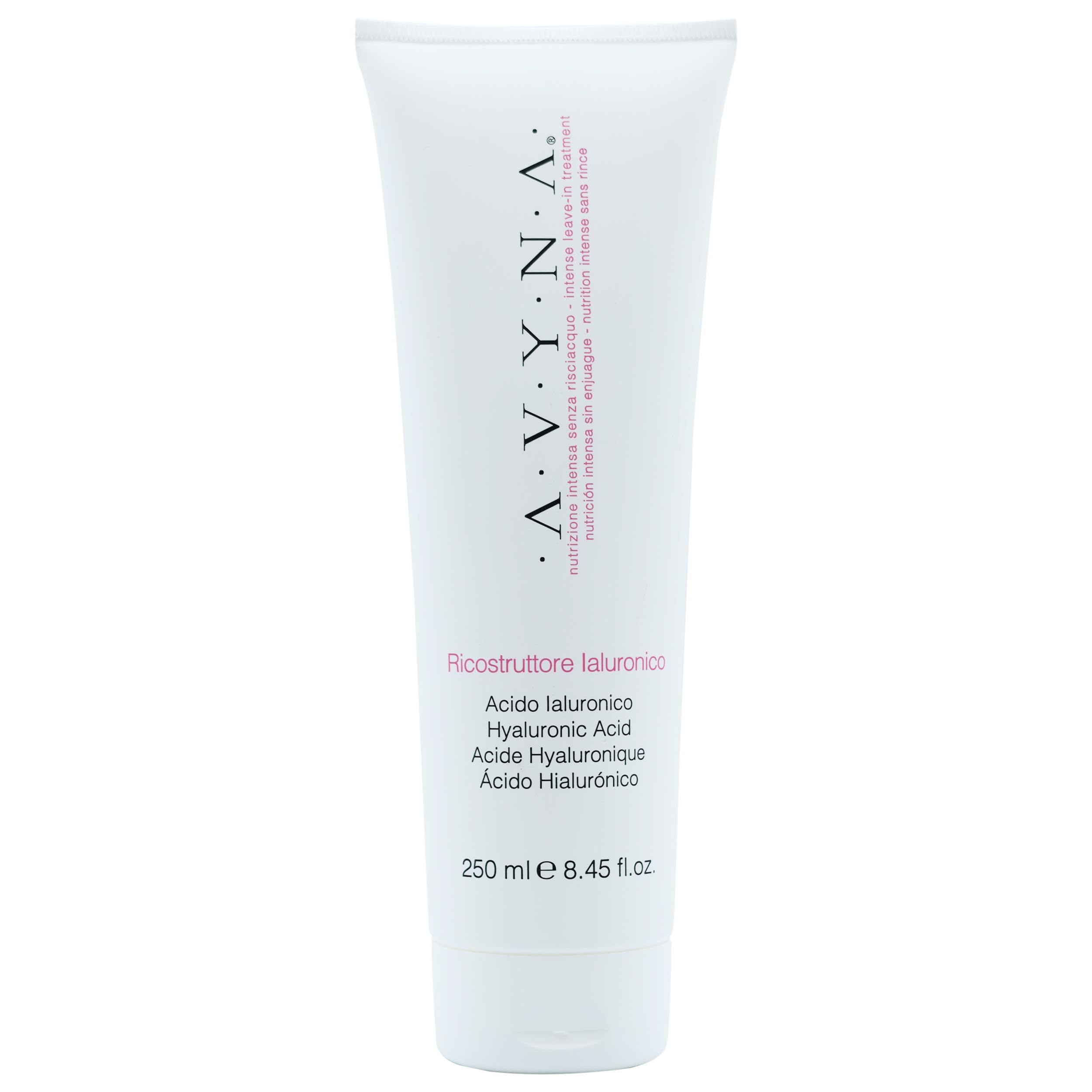 Avyna Leave-In Deep-Penetrating Reconstructor bottle pour for deep hydration and shine