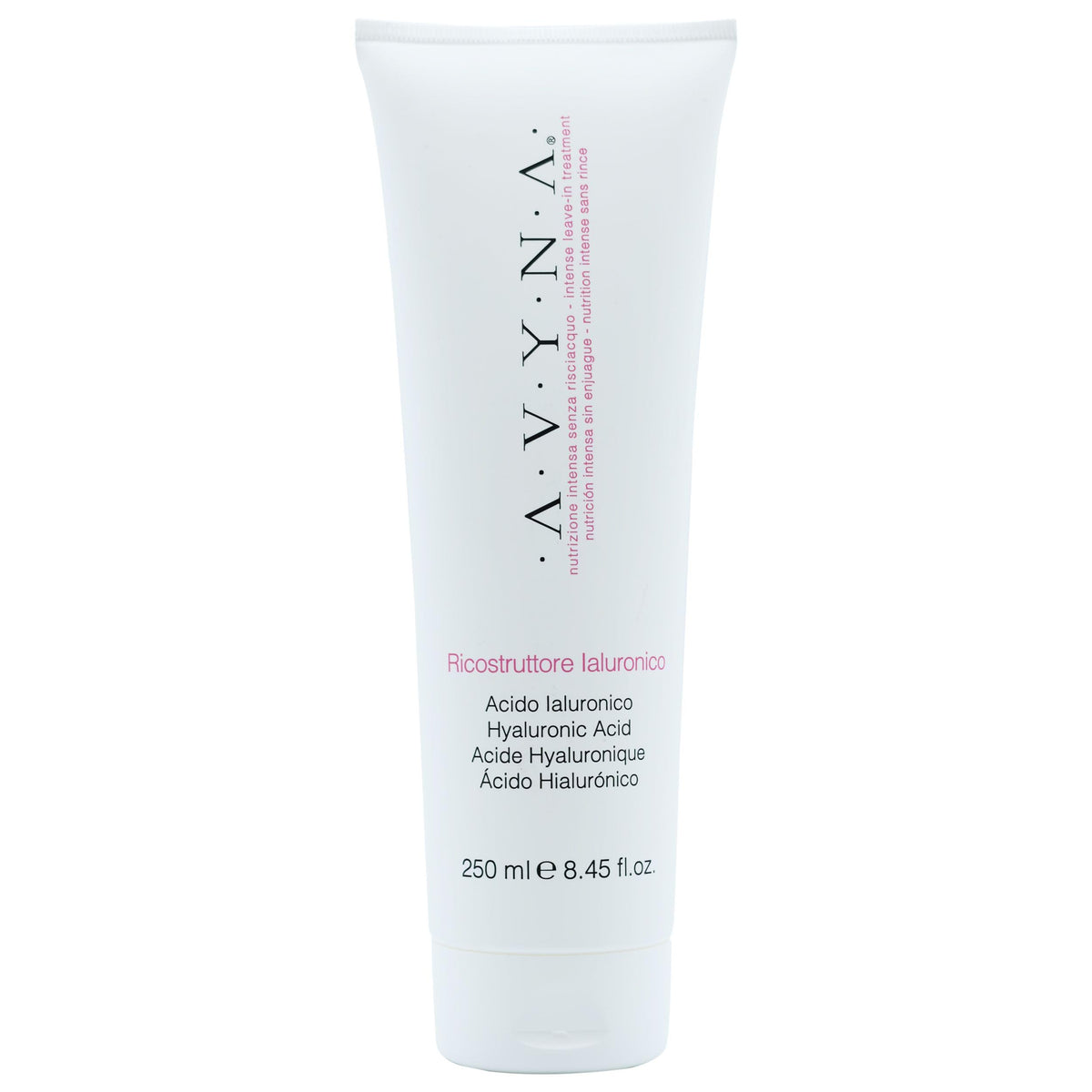 Avyna Leave-In Deep-Penetrating Reconstructor bottle pour for deep hydration and shine