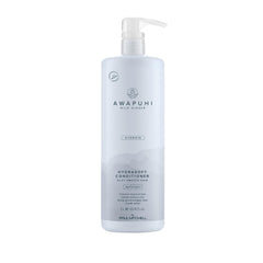 Paul Mitchell Awapuhi Wild Ginger HydraSoft conditioner bottle front shows hydration for all hair types