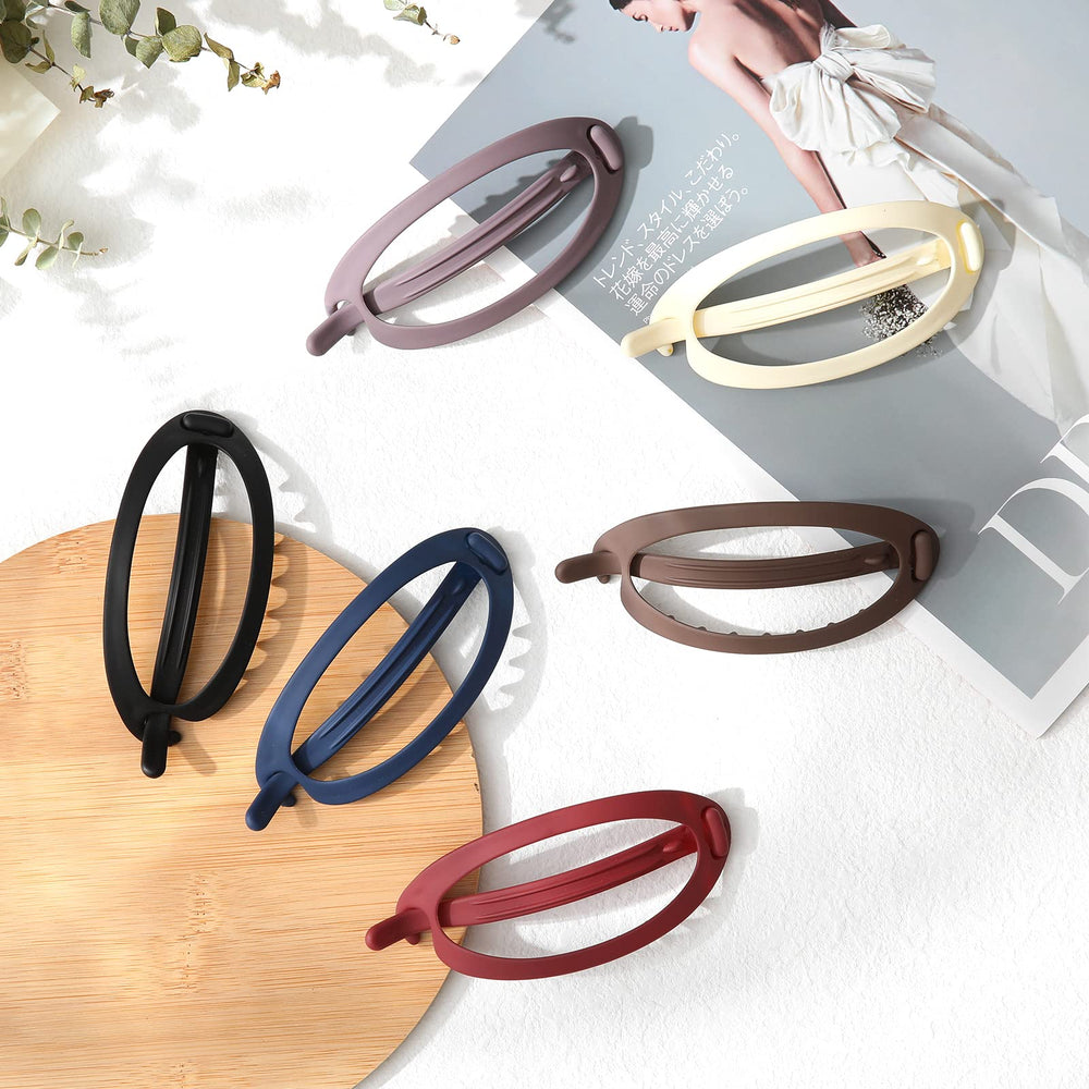 AWAYTR ivory clip offers a subtle, comfortable secure hold for light hair.