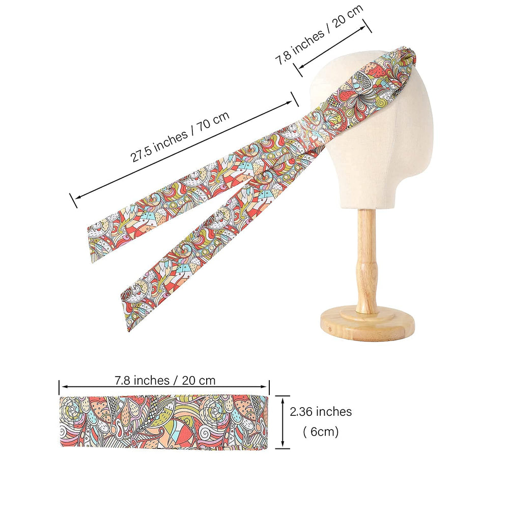 AWAYTR premium silk-like headbands resist wrinkles