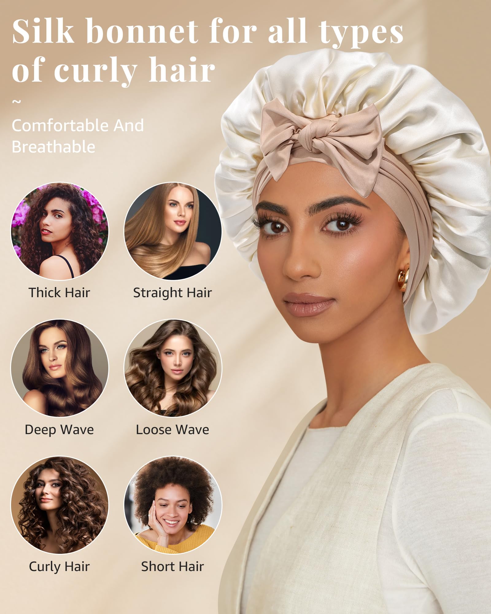 AwayTR luxury sleep wrap offers premium silk for delicate hair.