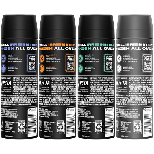 AXE Aluminum-Free XL Black bottle with pear and cedarwood scent profile