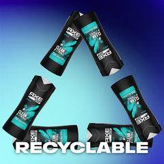 Fresh out of the shower AXE Apollo 2-in-1 leaves hair feeling soft.