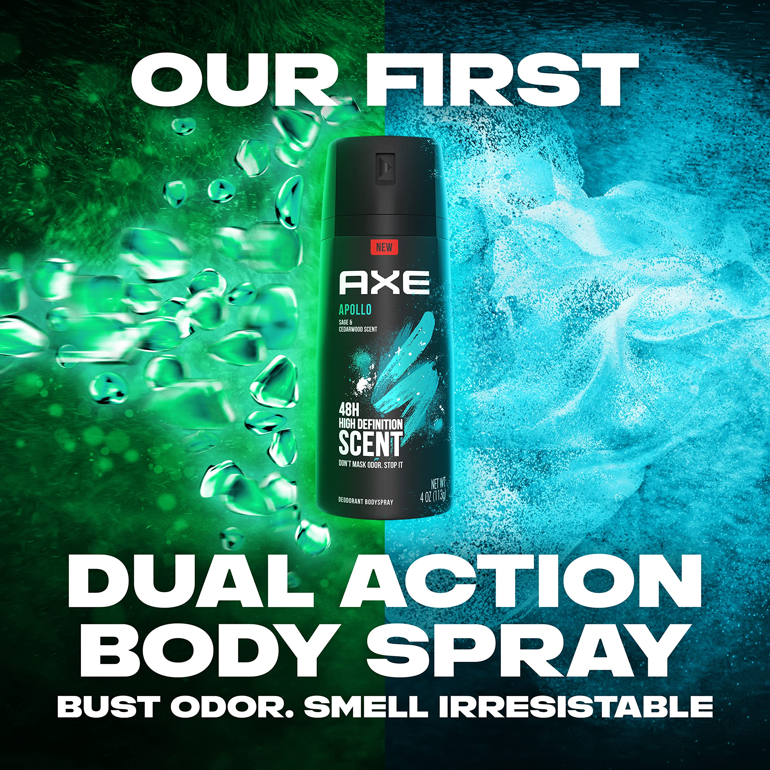 AXE Apollo recyclable metal packaging signals sustainability