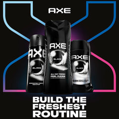 AXE Black recycled-packaging emphasizes eco-friendly packaging