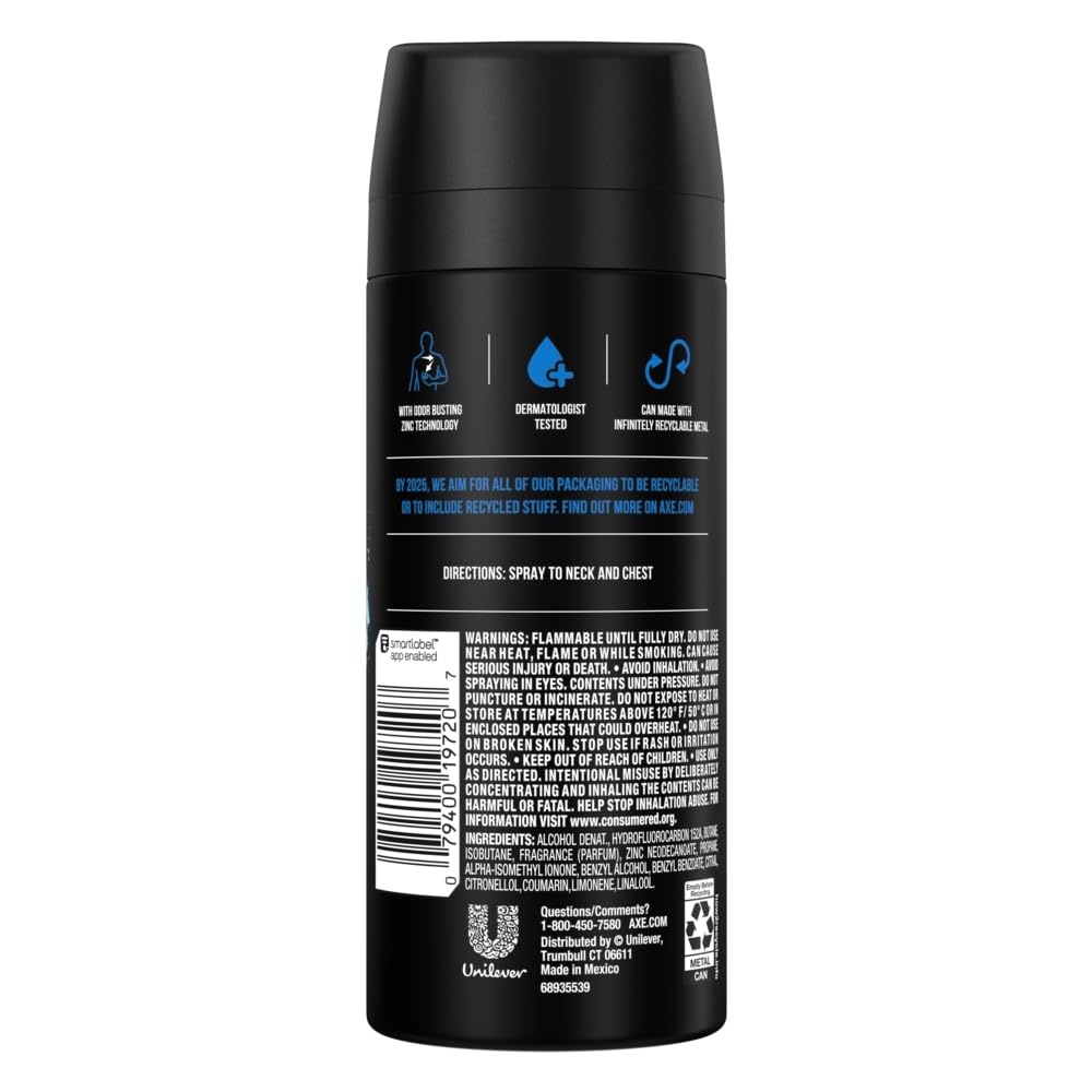 AXE Daily Fragrance Anarchy 12-pack box provides easy, stash-ready supply.