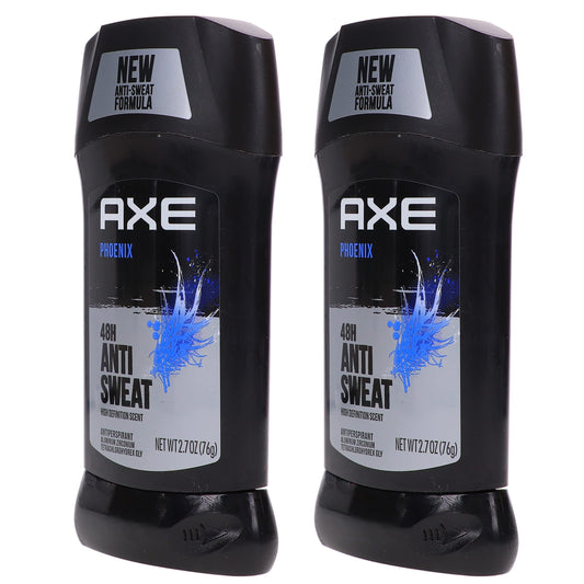 AXE Phoenix label close-up highlighting 24-hour protection