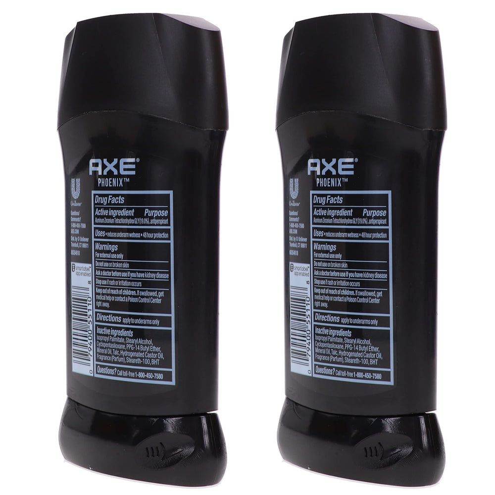 AXE Phoenix scent notes illustration suggesting fresh fragrance