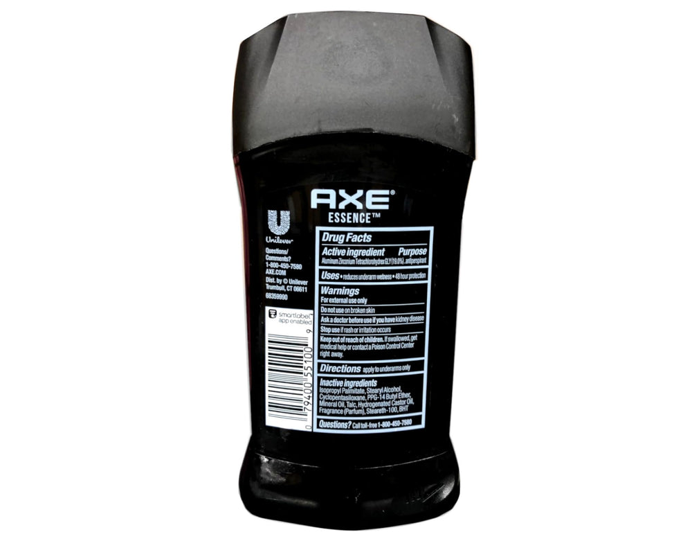 AXE Essence Dry clear formula glides smoothly, leaving no visible residue