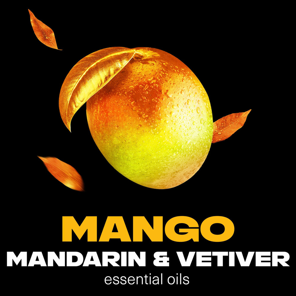 AXE Golden Mango spray demonstrates 72-hour odor protection in action.
