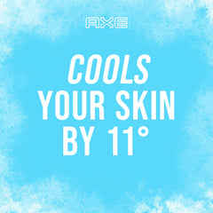 Axe Ice Chill eucalyptus leaf detail conveying refreshing aroma.